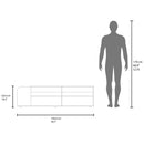 Solene TV Stand with Open Shelves