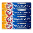 ARM & HAMMER Advance White Toothpaste, Teeth Whitening Baking Soda Toothpaste with Stain Defense Technology and Fluoride, Clean Mint Flavor, 6.0 Oz (4 Pack) by CozyNest Decor