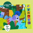 What A Noisy World - Sounds of Jungle - Auditory Interactive Books - Musical Toys for Toddlers 3-5 - Musical Book for Toddlers with 6 Different Sounds - Screen-Free Birthday Gifts by TinyTreasures Baby Boutique