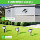 nipify Solar Spot Lights Outdoor Motion Sensor with 3 Modes, Solar Spotlights Outdoor Waterproof 2-in-1 Auto On/Off Solar Landscape Lighting for Outside Yard Wall Garden Pathway, Cool White, TBD-33 by GreenHaven Gardens