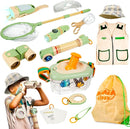 SMILESSKIDDO Kids Explorer Kit, 27 Pcs Outdoor Explorer Kit & Bug Catching Kits - Kid Nature Kits Outdoor Camping Adventure Toys for Kids 3+ Years Old by TinyTreasures Baby Boutique