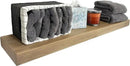 joelsantiques - 36 Inch Wooden Floating Shelves for Wall - 36x8x2 in - Made of Natural Wood - Heavy Duty Rustic Wall Shelves for Bedroom - Perfect for Living Room, Kitchen - Natural by CozyNest Decor