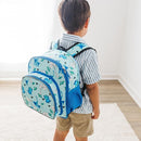Wildkin JumpOff Jo 12-inch Kids Backpack – Lightweight, Durable Toddler Bag - Blue Dino by TinyTreasures Baby Boutique