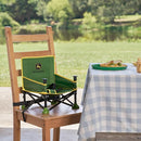 Bright Starts John Deere Pop 'N Sit Portable Booster Chair, Floor Seat, Indoor/Outdoor Use, Compact Fold, Green and Yellow, 6 Mos - 3 Yrs by TinyTreasures Baby Boutique