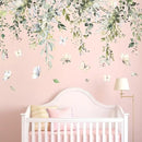 Amaonm Creative Removable Rainforest Plants Wall Decals Hanging Green Leaves and Vines Wall Stickers 3D Home Wall Corner Background Decoration Decor for Kids Girls Bedroom Nursery Offices Living Room by CozyNest Decor