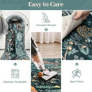 OJIA Jungle Print 8x10 Rugs for Living Room, Green Soft Bedroom Rug Washable Area Rugs 8x10, Modern Dining Room Rug Stain Resistant Floor Carpet for Playroom Kids Nursery Office, Green by TinyTreasures Baby Boutique