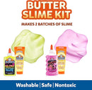 Elmer’s Butter Slime Kit Includes, Glow in the Dark Glue, Glitter Glue, Butter Slime Activator 4 Count. by TinyTreasures Baby Boutique