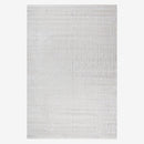 Pulse White Machine Woven Rug
