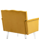 Accent Chair, Living Room Chair / leisure single sofa with acrylic feet