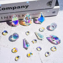 H&D HYALINE & DORA 215pcs DIY Crystal Suncatcher Kits for Adults Art Crafts Set with Rainbow Maker Prisms Pendant Sun Catchers Hanging Decor for Window Garden Wedding, Gold by GreenHaven Gardens