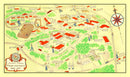 Vintage Map of Emory University Atlanta, 1940