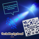 Invisible Ink Pen 24Pcs+ Notebooks, Spy Pens with UV Light, Magic Marker, Classroom Prize, Birthday Party Favors for Kids 8-12, Kids Stocking Stuffers by TinyTreasures Baby Boutique