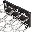 Amazon Basics 20 Jars Spice Organizer Rack, Silver by CozyNest Decor