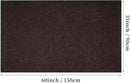 Low Profile Rubber Door Mat, 60x35inch, Heavy Duty, Entrance Doormat, Indoor and Outdoor, Waterproof, Easy Clean Shoe Scraper, Home Rug Welcome Mats for Entryway, Patio, Porch, Brown by GreenHaven Gardens