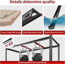 REIBII 48" W Garage Shelving Heavy Duty, 3000LBS Storage Shelves, 5-Tier Adjustable Metal Shelving, Garage Shelves Sturdy Industrial Shelf, Easy Assemble, 72" H x 48" W x 18" D by CozyNest Decor