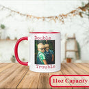 Personalized Mother's Day Coffee Mug, Custom Mum Photo Text 11 Oz Ceramic Mug, Customized Mom Gift Idea Picture Name Cup, Taza Cafe Personalizadas Fotos, Cute Gifts Mom Women Dad Men, Red by TinyTreasures Baby Boutique