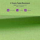 PURPLE LEAF 10' X 13' Patio Cantilever Umbrella Rectangle Umbrella Outdoor with Aluminum Offset Hanging and 360° Rotation for Pool Garden Deck Patio, Green by GreenHaven Gardens
