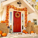 Joyhalo 2 Pack Fall Leaves Garland Indoor Outdoor Fall Decor,Hanging Maple Leaves Garland for Mantle, Door Frame,Fireplace and Thanksgiving Decor by CozyNest Decor