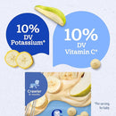 Gerber Stage 3 Baby Food Snacks, Banana Pear Whipped Melts, Baby Led Feeding, 7PK by TinyTreasures Baby Boutique