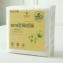 Waterproof Organic Mattress Protector California King - Organic Cotton Breathable Mattress Pad Cover - 250 GSM Comfort - Deep Pocket - Fitted Comfort by TinyTreasures Baby Boutique