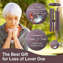 ASTARIN Custom Cardinal Wind Chimes for Loss of Lover Mom Dad, Butterfly Wind Chime Memorial Sympathy Gifts for Remembrance, Windchimes in Memory of a Loved One by CozyNest Decor
