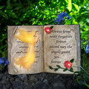 Outdoor Solar Angel Garden Stakes Lights, Waterproof Memorial Grave Decorations Gifts for Cemetery Outdoors Lawn Yard Home Patio Decor by CozyNest Decor