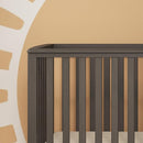 Child Craft London 4-in-1 Convertible Crib, Baby Crib Converts to Day Bed, Toddler Bed and Full-Size Bed, 3 Adjustable Mattress Positions, Non-Toxic, Baby Safe Finish (Dapper Gray) by TinyTreasures Baby Boutique