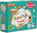 Kraftic Woodworking Building Kit for Kids and Adults, with 3 Educational DIY Carpentry Construction Wood Model Kit Toy Projects for Boys and Girls - Tow Truck, Birdhouse and Dump Truck by GreenHaven Gardens