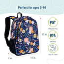 Wildkin 15-inch Kids Backpack – Durable, Padded, Adjustable for School & Travel - Wildflower Bloom by TinyTreasures Baby Boutique