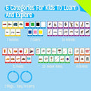 60 English Spanish Flash Cards, Double-Sided Nouns Cards Bilingual Sight Words - Animals, Colors, Food, Vehicles Cards, Language Vocabulary Learning Tool for Beginners 5+ with 2 Reclosable Rings by TinyTreasures Baby Boutique