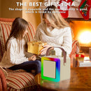 Karaoke Machine for Kids Adults, Portable Bluetooth Karaoke Speaker with 2 Wireless Microphones, Karaoke System with Mics Storage Hole and Lights, Birthday Gifts for Girls Boys Family Home Party by TinyTreasures Baby Boutique