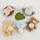 Woodland Crib Mobile – Forest Animals Baby Mobile for Crib with Upgraded 3-Mode Music Box, Blue Nursery Mobiles for Boys & Girls, Fits Standard Cribs, Forest Nursery Decor by TinyTreasures Baby Boutique