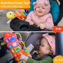 KiddoLab Lira Baby Musical Toy with Lights & Music – Interactive Caterpillar Spinner & Stacking Rings for Infants 3+ Months – Soft Stuffed Animal Head for Sensory Play by TinyTreasures Baby Boutique