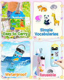 Benresive Reusable Sticker Books for Kids 2-4, Sticker Books for Toddlers 1-3 2-4, Toddler Travel Toys Activities Crafts Gifts - Animal by TinyTreasures Baby Boutique