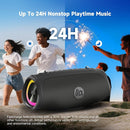 Portable Loud Bluetooth Speaker, 60W Large Subwoofer Wireless Bluetooth 5.3 with Powerbank USB Charge Out,Waterproof IPX7,Rugged Outdoor Boombox for Party,Beach,Golf Life,Pool, Shower,Bike Use by TinyTreasures Baby Boutique