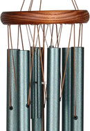 Woodstock Wind Chimes for Outside, Garden, Patio, Porch and Outdoor Decor (32") Pachelbel Canon Chime Green Wind Chime Gifts (PCCG) by CozyNest Decor