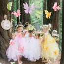 SUNBEAUTY Butterfly Party Decorations, 3D Paper Butterfly Decoration, Hanging Paper Butterfly for Baby Shower Decorations Girls, Women, Paper Flowers for Wall Decoration, Set of 4 by CozyNest Decor