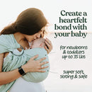 Nalakai Luxury Ring Sling Baby Carrier, Soft Linen Blend Baby Sling, Baby Wrap, Wear Your Little One Close to Your Heart, Comfort, Style by TinyTreasures Baby Boutique