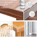 Baby Proofing 26.2ft Long (2.32" Wide),Clear Corner Protectors,Soft Edge Protectors Corner Guards Furniture Corner&Edge Safety Bumpers with Upgraded Strong Adhesive for Sharp Furniture & Table Edges by TinyTreasures Baby Boutique