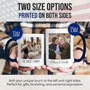 Custom Mug Upload Your Picture Personalized Coffee Mug with Photo Text Name Customized Cup Unique Ideas Gifts for Men Women Mom Dad Girlfriend Boyfriend Friend Family (Dark Blue, 15oz) by TinyTreasures Baby Boutique
