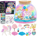 Unicorn Light Up Terrarium for Girls – DIY Garden Craft with LED | STEM Kit, Arts & Crafts Gift for Kids Ages 4-8 by Ednzion by TinyTreasures Baby Boutique
