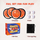 Toss and Catch Ball Set - Ultra Soft & Safe Toddler Baseball Gloves Designed for Pain-Free - Kids Games Toys Indoor Outdoor - Great for Yard Beach Pool - Gift for Boys Girls 2-4 5-7 8-10 Years by TinyTreasures Baby Boutique
