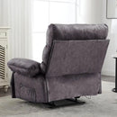 Oversized Recliner Chair Extra Wide Large Recliner for Adults 350lbs with Lumbar Support Pillow Nursery Chair Living Room (Manual, GREY-6002) by CozyNest Decor