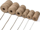Natural Jute Twine,328 Feet 1/4 inch Hemp Twine Rope for Gift Wrapping Craft Plant Garden Christmas Handmade Arts Decoration Packing String Home Decor by GreenHaven Gardens
