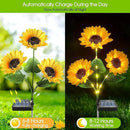 Solar Lantern Light Replacement Top ,LED Solar Panel Lantern Lid Lights Replacement Part for Outdoor Flower DIY Solar Flower Lights Garden Patio Decor (Square 4 PCS) by CozyNest Decor