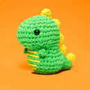 The Woobles Crochet Kit for Beginners - Easy Arts and Crafts Knitting & Crochet Animals Kit As Seen On Shark Tank - Fred The Dinosaur by TinyTreasures Baby Boutique