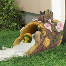 Elenon Snail Decorative Gutter Downspout Extension Statue, Gutter Guardian Rain Downspout Extender, Garden Splash Block Outdoor Sculpture for 3" × 4" Down Spouts Decor by GreenHaven Gardens