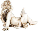 Design Toscano Pause for Repose Garden Angel Statue by GreenHaven Gardens