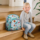 Wildkin 12-inch Kids Backpack – Padded, Adjustable, Ideal for Daycare & Travel - Team Spirit by TinyTreasures Baby Boutique