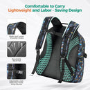 Choco Mocha Gamer Backpack for Boys, Elementary School Backpack for Boys Ages 6-8 Kids Kindergarten Backpack Bookbag 17 Inch with Chest Strap, Black by TinyTreasures Baby Boutique